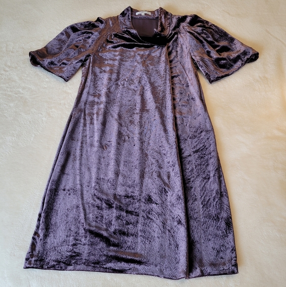 Vanessa Bruno silk crushed velvet dress - Picture 8 of 8